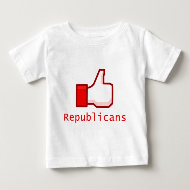 T-shirt Pour Bébé Comme des républicains (Devant)