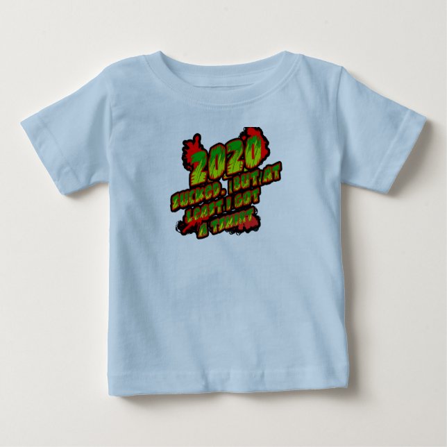 T-shirt Pour Bébé Commémoration de 2020 (Devant)