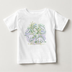 T-shirt Pour Bébé Comment dis-tu t-shirt bébé Dinosaures ?