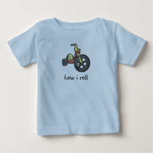 T-shirt Pour Bébé comment je roule
