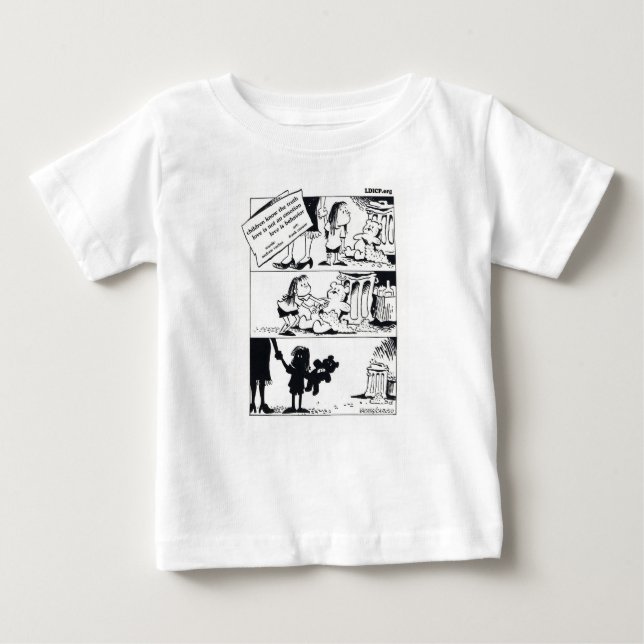 T-shirt Pour Bébé Comportement est le T-shirt Vérité - Bébé (Devant)