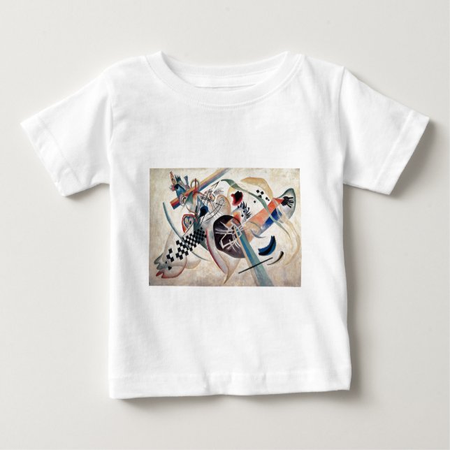 T-shirt Pour Bébé Composition abstraite de Kandinsky (Devant)