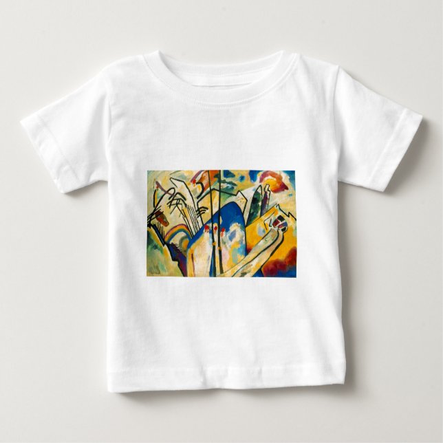 T-shirt Pour Bébé Composition Kandinsky IV (Devant)