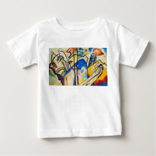 T-shirt Pour Bébé Composition Quatre de Wassily Kandinsky - Art Abst
