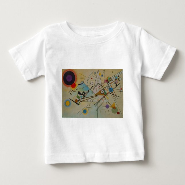 T-shirt Pour Bébé Composition VIII de Kandinsky (Devant)