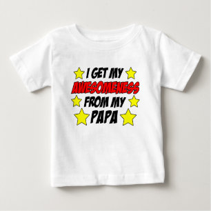 T-shirt Pour Bébé Compréhension de Papa