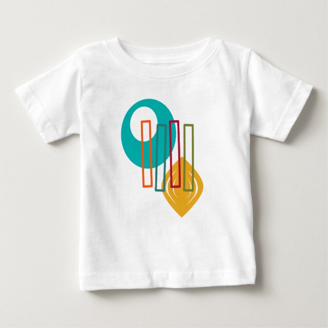 T-shirt Pour Bébé Conception abstraite MCM (Devant)
