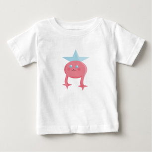 T-shirt Pour Bébé Conception artistique pour enfants mignonne rose b