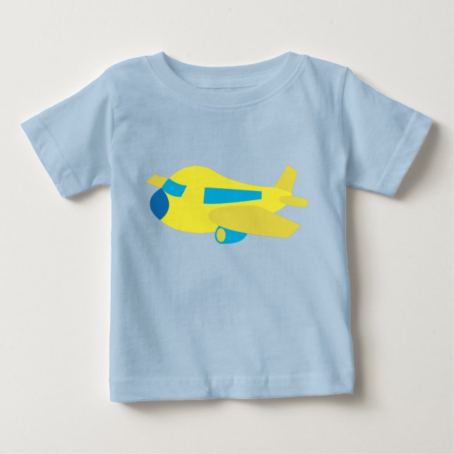 T-shirt Pour Bébé Conception d'avion (Devant)