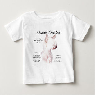 T-shirt Pour Bébé Conception de l'histoire de la crête chinoise (san