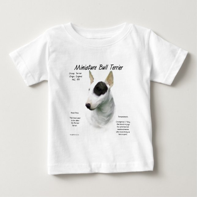 T-shirt Pour Bébé Conception de l'histoire du Tirer minier (Devant)