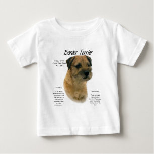T-shirt Pour Bébé Conception de l'historique des frontières