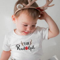 Conception de Noël de la famille Rudolph