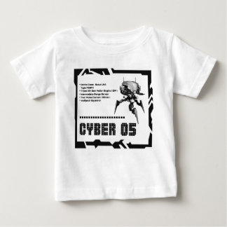 T-shirt Pour Bébé Conception de robots Cyber 05 Mwch