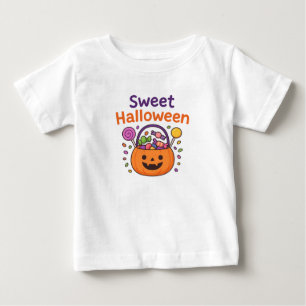 T-shirt Pour Bébé Conception de seau de bonbons mignonne pour un Hal
