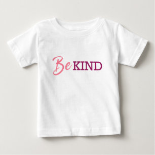 T-shirt Pour Bébé Conception de texte en dégradé rose et violet