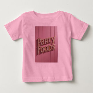 T-shirt Pour Bébé Conception des aliments