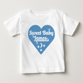 T-shirt Pour Bébé Conception mignonne de James de bébé