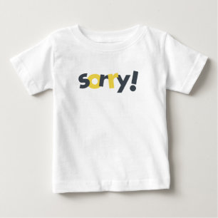 T-shirt Pour Bébé Conception moderne, ludique, dynamique, audacieuse