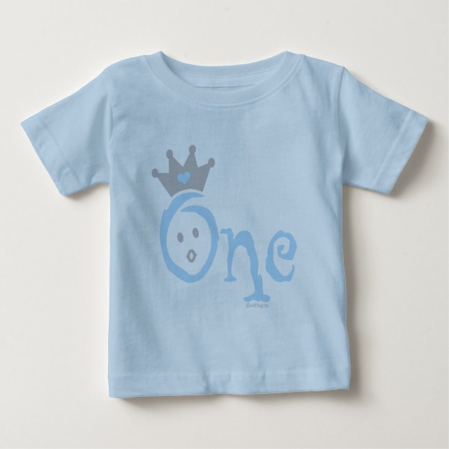 T-shirt Pour Bébé Conception personnalisée - Gavin (Devant)