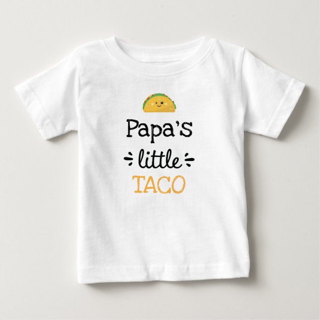 T-shirt Pour Bébé Conception personnalisée | [N'importe quel texte]  (Devant)