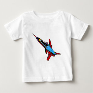 T-shirt Pour Bébé Conception supersonique de Jet-Combattant d'armée