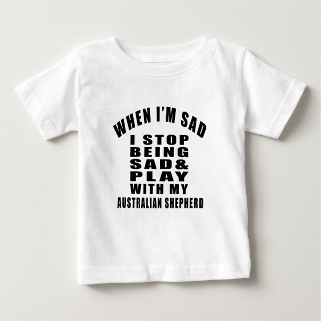 T-shirt Pour Bébé Conceptions AUSTRALIENNES de BERGER (Devant)