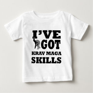 T-shirt Pour Bébé Conceptions d'arts martiaux de Krav Maga