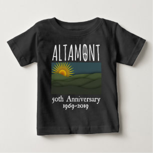 T-shirt Pour Bébé Concert gratuit Altamont Speedway 1969