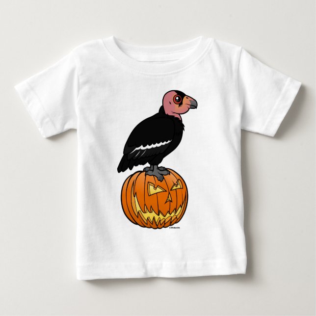 T-shirt Pour Bébé Condor de Californie Halloween (Devant)