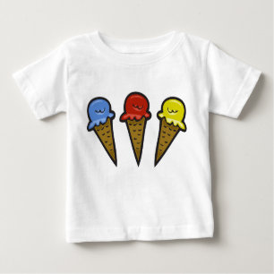 T-shirt Pour Bébé Cônes de crème glacée no 4