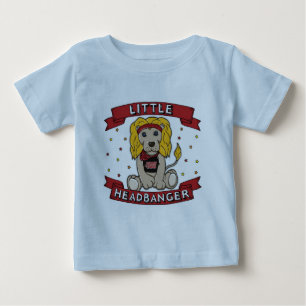 T-shirt Pour Bébé Confitures poisseuses - "petit Headbanger "