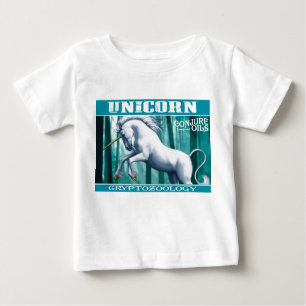 T-shirt Pour Bébé Conjure Oils - Cryptozoologie Unicorne de Miss Luc
