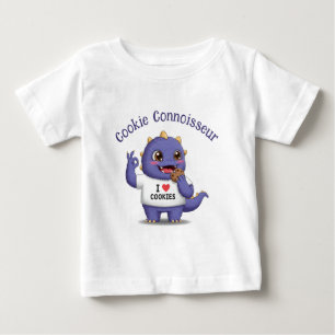 T-shirt Pour Bébé Connoisseur de biscuits