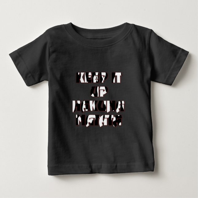 T-shirt Pour Bébé Conserver / Hakuna Matata (Devant)