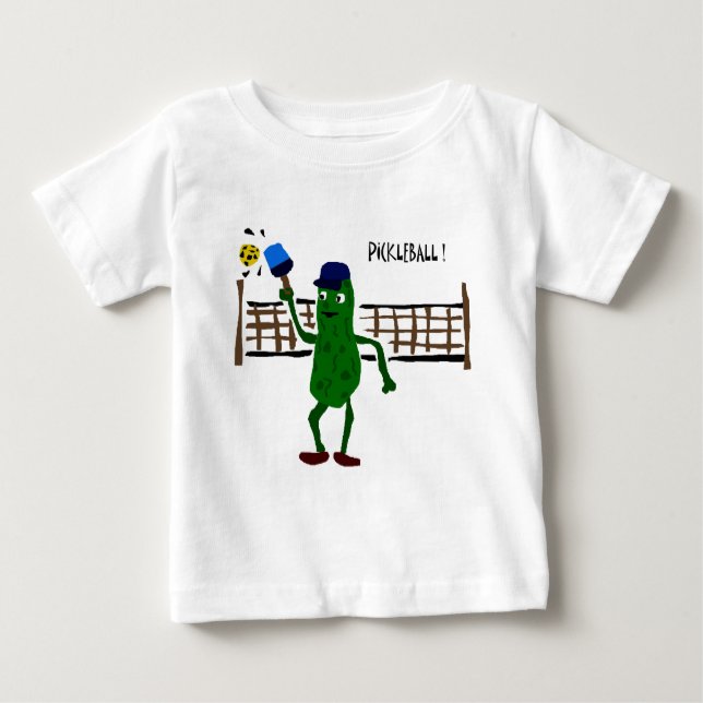 T-shirt Pour Bébé Conserves au vinaigre jouant l'art de primitif de (Devant)