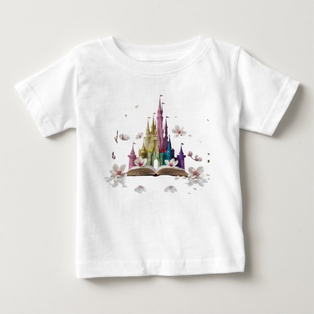 T-shirt pour bébé conte de fée fantaisiste (Devant)