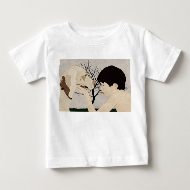 T-shirt Pour Bébé conversation (Devant)