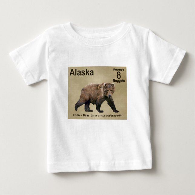 T-shirt Pour Bébé Cook bear (Devant)