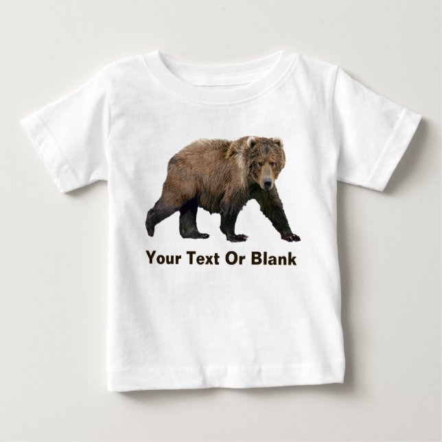 T-shirt Pour Bébé Cook bear (Devant)