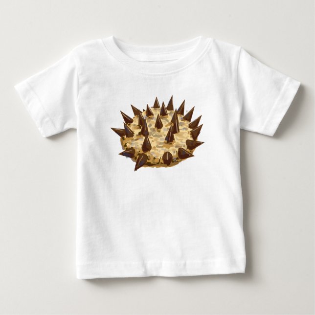 T-shirt Pour Bébé Cookie dur (Devant)