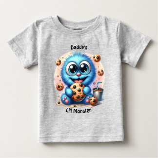 T-shirt Pour Bébé Cookie Monster