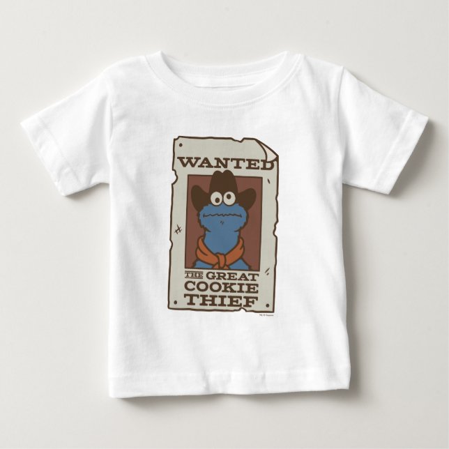 T-shirt Pour Bébé Cookie Monster | Affiche de Recherche (Devant)