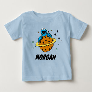 T-shirt Pour Bébé Cookie Monster Hors de ce monde Ajouter Votre