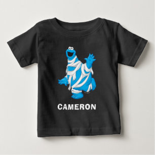 T-shirt Pour Bébé Cookie Monster Maman d'Halloween