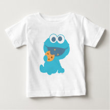 Cookie Monster mangeant un cookie