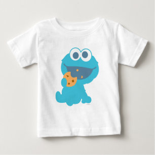 T-shirt Pour Bébé Cookie Monster Manger Cookie