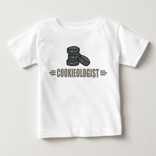 T-shirt Pour Bébé Cookies amusants (Devant)
