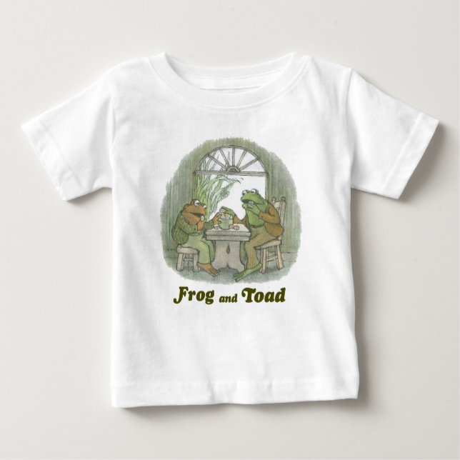 T-shirt Pour Bébé Cookies de grenouille et de crapaud (Devant)