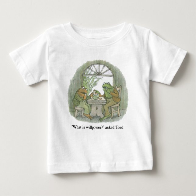 T-shirt Pour Bébé Cookies de grenouille et de crapaud Citation - Qu' (Devant)
